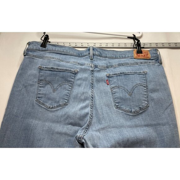 Levi's jeans womens 22 w 40 x 30 classic straight blue - Picture 4 of 12
